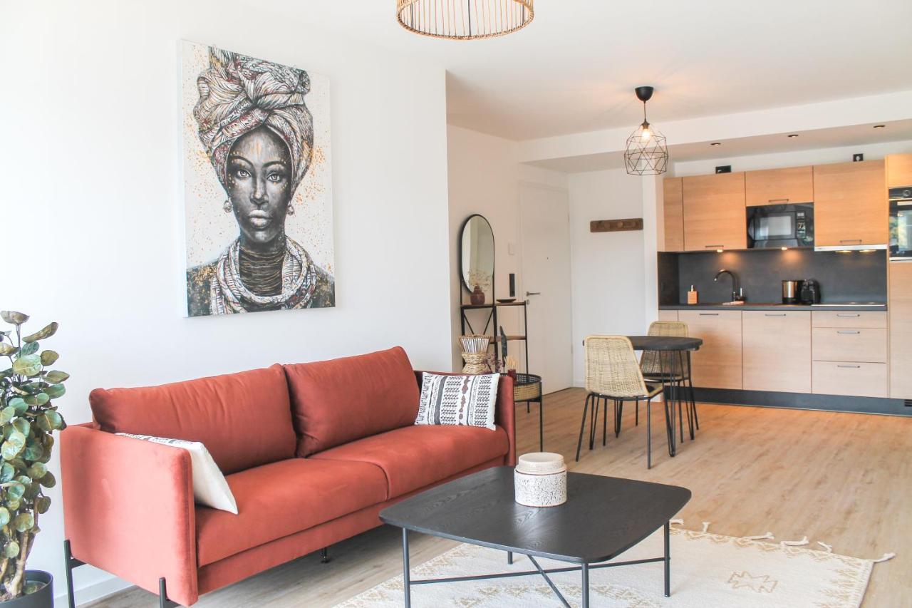 African-Style Apartment - Stadtnah, Parkplatz, E-Ladestation Fuer Auto & Fahrraeder, Gitterbox Fuer Fahrraeder, Fitnessstudio Koblencja Zewnętrze zdjęcie
